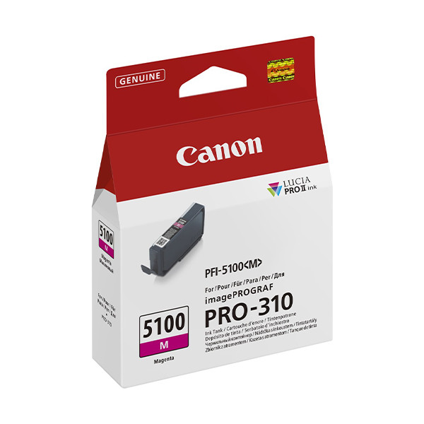 Canon PFI-5100M cartouche d'encre (d'origine) - magenta 6954C001 083784 - 1