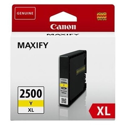 Canon PGI-2500XL Y cartouche d'encre jaune haute capacité (d'origine) 9267B001 900603 - 1
