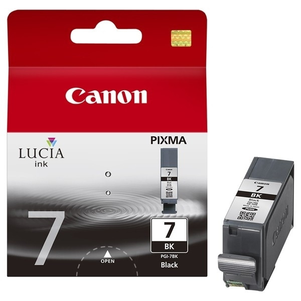 Canon PGI-7BK cartouche d'encre (d'origine) - noir 2442B001 2444B001 2444B001AA 018226 - 1