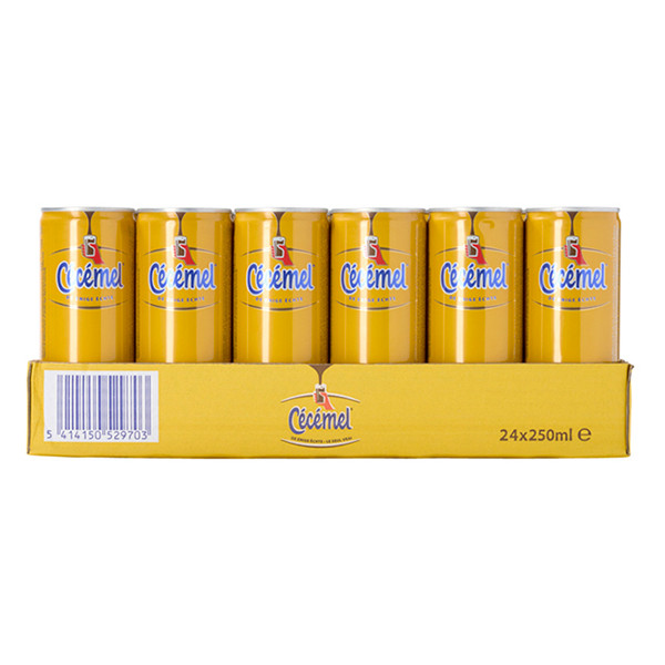 Cecemel Cécémel lait chocolaté canettes 25cl (24 pièces)  423854 - 1