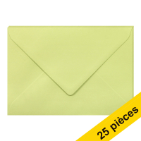 Offre: 5x Clairefontaine enveloppes de couleur C5 120 grammes (5 pièces) - vert feuille