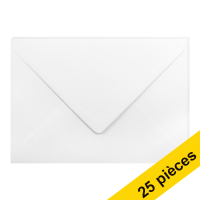 Offre : 5x Clairefontaine enveloppes de couleur C5 120 g/m² (5 pièces) - blanc