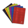 Clairefontaine cahier quadrillé A4 10 pièces 40 feuilles (4 x 8 mm, sans marge) - assorti