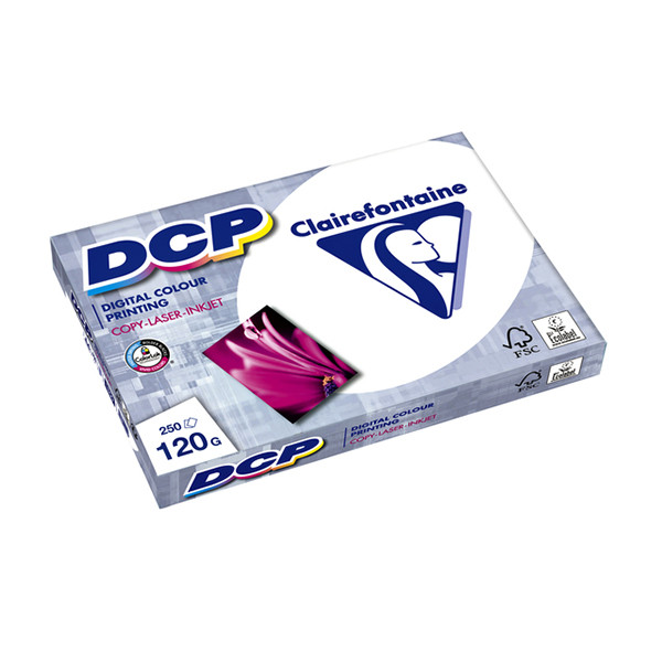 Clairefontaine papier DCP 1 ramette de 250 feuilles A4 - 120 g/m² 1844C 250469 - 1