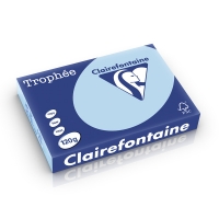 Clairefontaine papier couleur 120 g/m² A4 (250 feuilles) - bleu vif 1213PC 250205