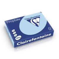Clairefontaine papier couleur 160 g/m² A4 (250 feuilles) - bleu vif 1106PC 250248