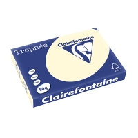 Clairefontaine papier couleur 80 g/m² A3 (500 feuilles) - ivoire 1252PC 250107