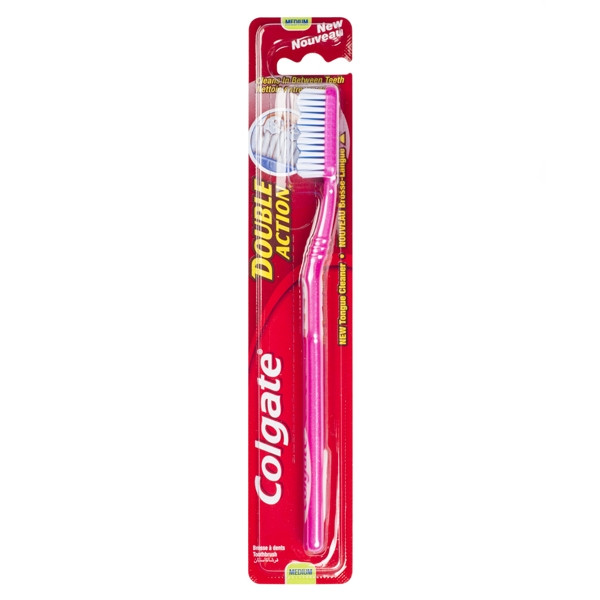 Colgate brosse à dents Double Action Medium  SCO00019 - 1