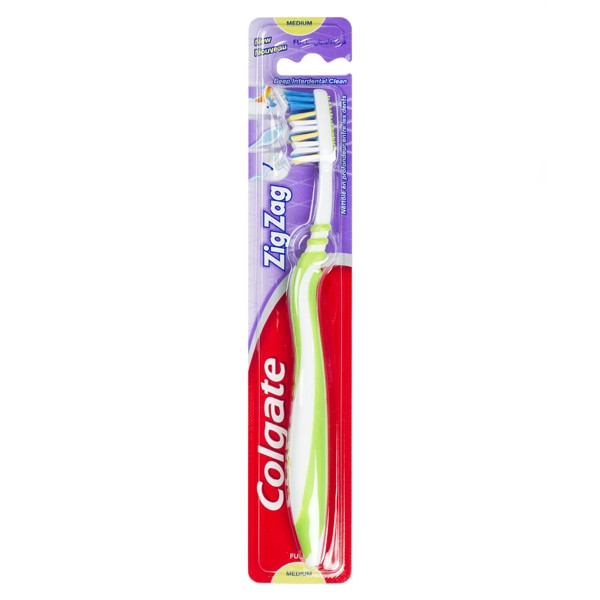 Colgate brosse à dents ZigZag Medium  SCO00022 - 1