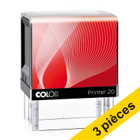 Offre : 3x Colop Printer 20 tampon avec plaque personnalisable
