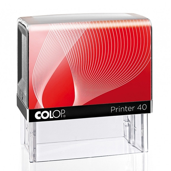 Colop Printer 40 tampon avec plaque personnalisable 165651 58084 229117 - 1