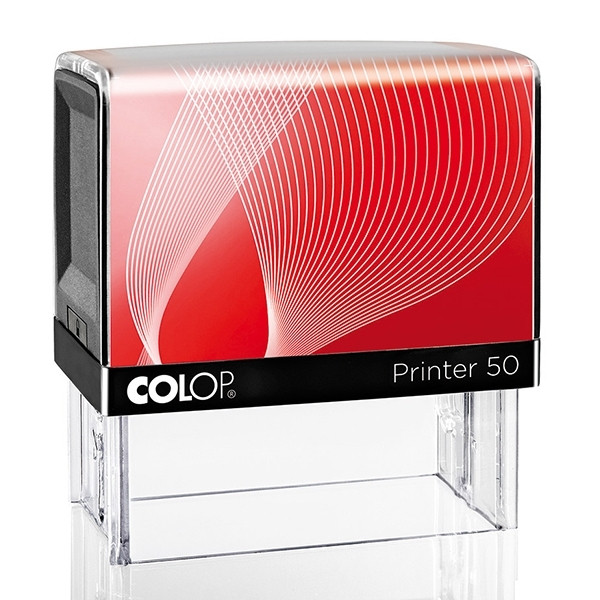 Colop Printer 50 tampon avec plaque personnalisable 165652 58085 229118 - 1