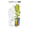 Copic Ciao Layer & Mix Botanic Palette jeu de marqueurs (3 pièces) 220750306 311010 - 3