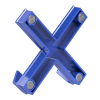 Dahle Mega aimant Cross XL - bleu 95550-14820 210535 - 3
