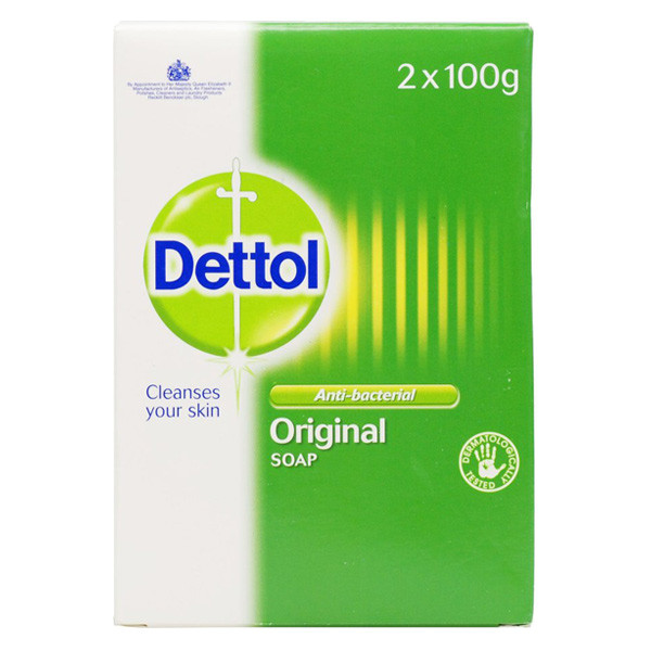 Dettol savon antibactérien d'origine (2 x 100 grammes)  SDE00055 - 1