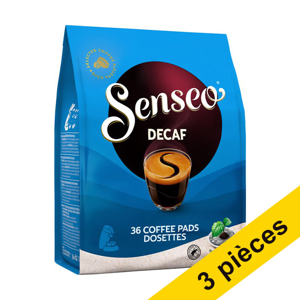 Douwe Egberts Senseo Offre : 3x Senseo Decaf (36 dosettes)  404264 - 1