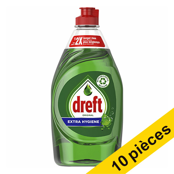 Dreft Offre : 10x Dreft Original liquide vaisselle (430 ml)  SDR06136 - 1