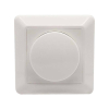 EcoDim bouton gradateur avec plaque centrale et cadre - blanc