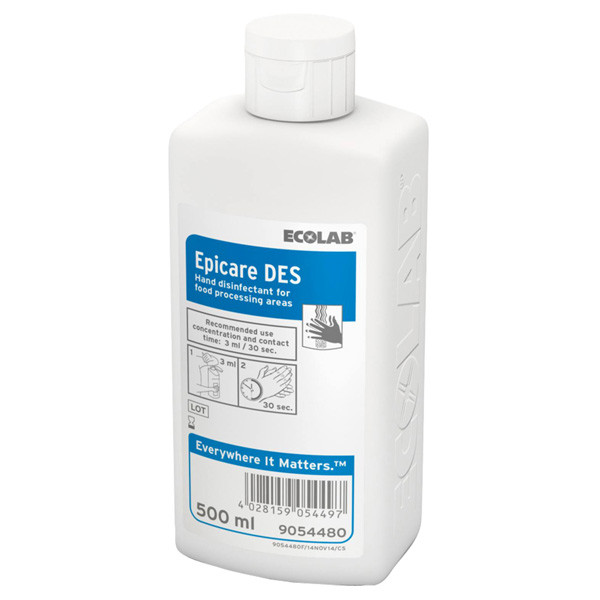 Ecolab Epicare gel désinfectant pour les mains (500 ml)  SEC00003 - 1