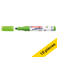 Offre : 10x Edding 14 Funtastics feutre (3 mm ogive) - vert clair
