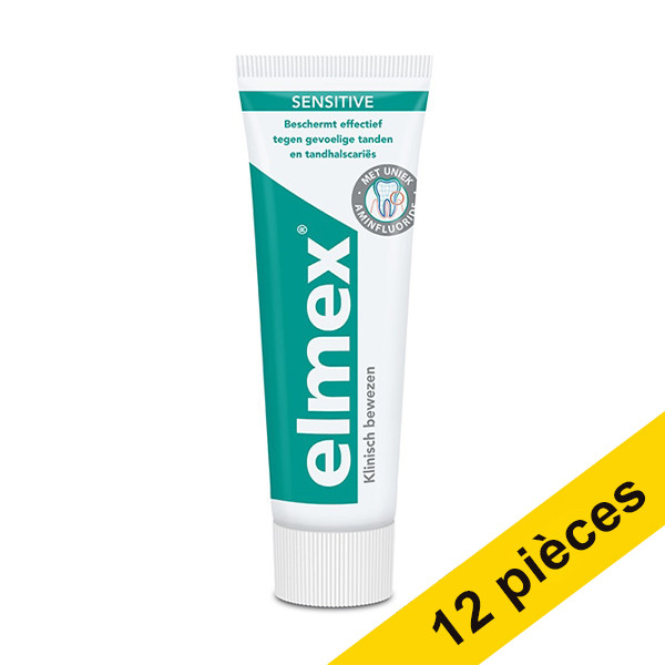 Elmex Offre : 12x Elmex Sensitive dentifrice (75 ml)  SEL01031 - 1