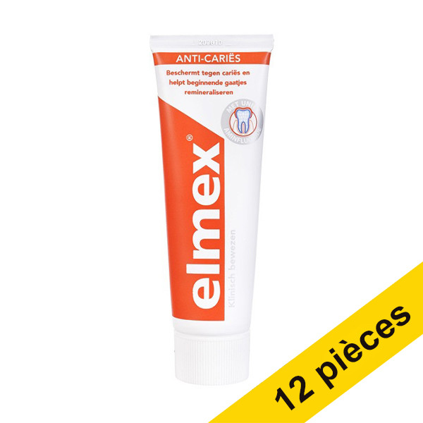 Elmex Offre : 12x Elmex dentifrice anti-caries (75 ml)  SEL01029 - 1