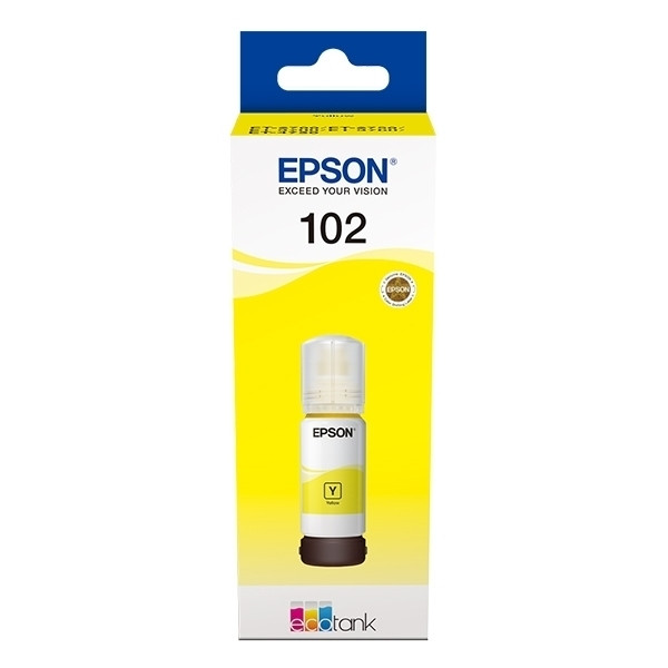 Epson 102 réservoir d'encre (d'origine) - jaune C13T03R440 027176 - 1