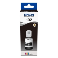 Epson 102 réservoir d'encre (d'origine) - noir C13T03R140 027170