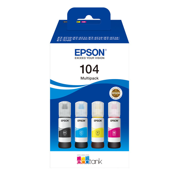 Epson 104 multipack (d'origine) C13T00P640 652030 - 1