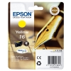 Epson 16 (T1624) cartouche d&#039;encre jaune (d&#039;origine) C13T16244010 C13T16244012 026526