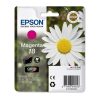 Epson 18 (T1803) cartouche d'encre magenta (d'origine) C13T18034010 C13T18034012 026472