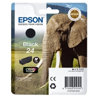 Epson 24 (T2421) cartouche d'encre noire (d'origine) C13T24214010 C13T24214012 900774