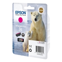 Epson 26 (T2613) cartouche d'encre magenta (d'origine) C13T26134010 C13T26134012 026502