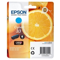 Epson 33 (T3342) cartouche d'encre cyan (d'origine) C13T33424010 C13T33424012 902009