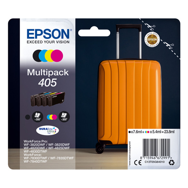 Epson 405 (C13T05G64010) multipack (d'origine) C13T05G64010 652032 - 1