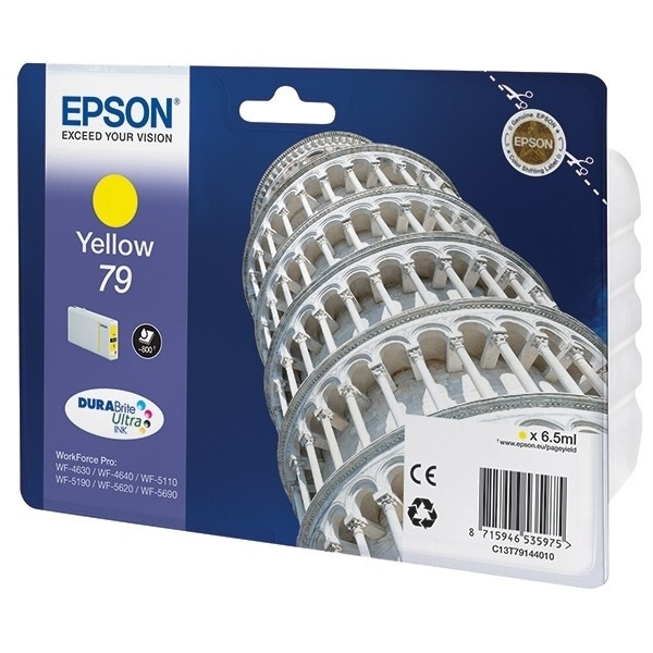 Epson 79 (T7914) cartouche d'encre jaune (d'origine) C13T79144010 901368 - 1