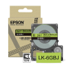 Epson LK-6GBJ ruban mat 24 mm (d'origine) - noir sur vert