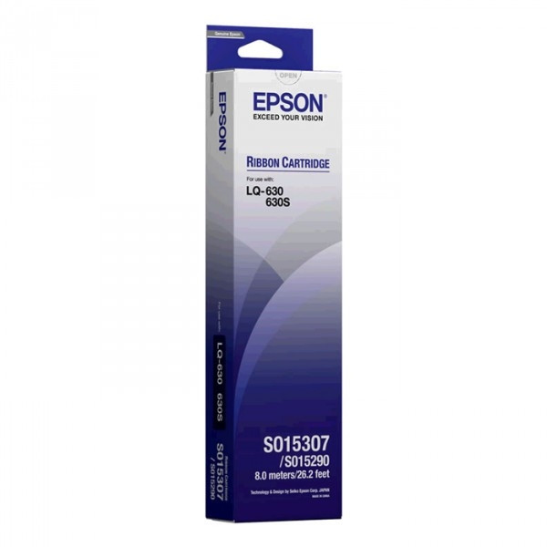 Epson S015307 ruban encreur (d'origine) - noir C13S015307 080090 - 1