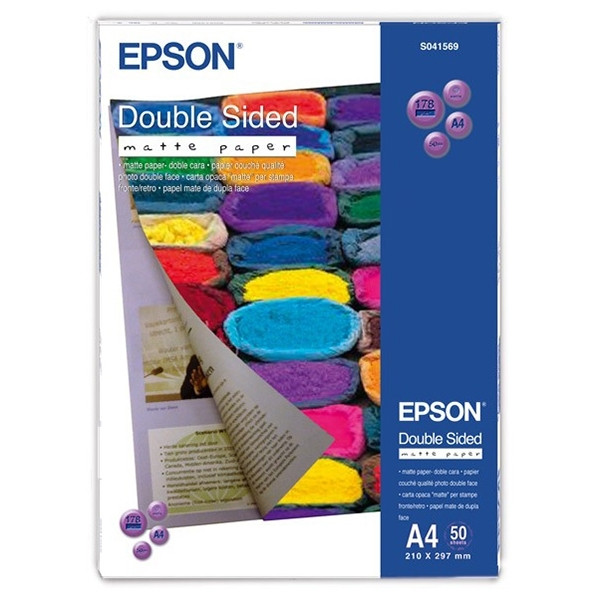 Epson Papier couché 192g/m² - qualité archivage - pochette 50