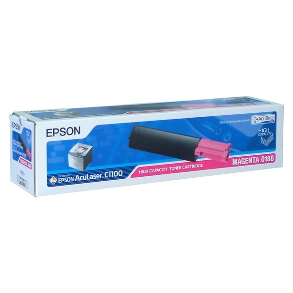 Epson S050188 toner haute capacité (d'origine) - magenta C13S050188 027785 - 1