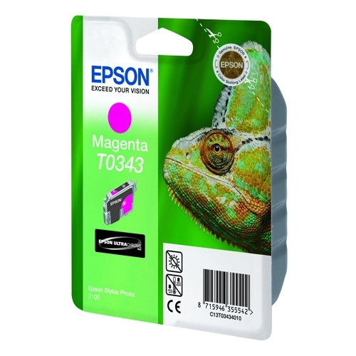 Epson T0343 cartouche d'encre (d'origine) - magenta C13T03434010 022250 - 1