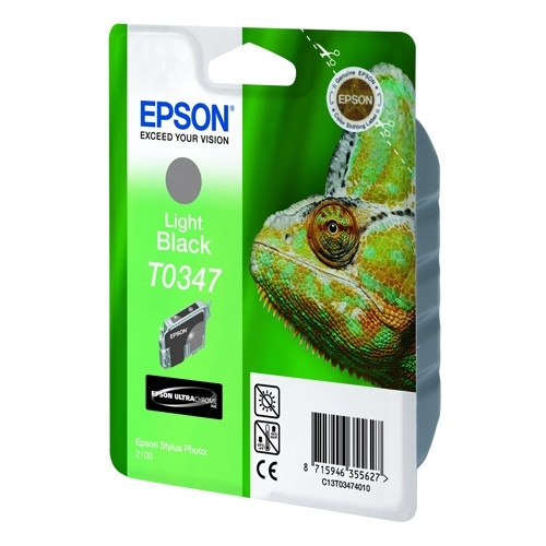 Epson T0347 cartouche d'encre noire (d'origine) C13T03474010 902553 - 1