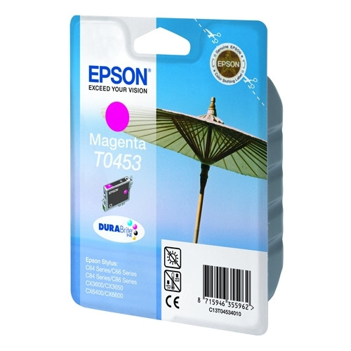 Epson T0453 cartouche d'encre magenta (d'origine) C13T04534010 022490 - 1