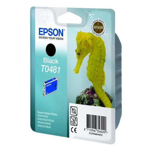 Epson T0481 cartouche d'encre (d'origine) - noir C13T04814010 022530 - 1