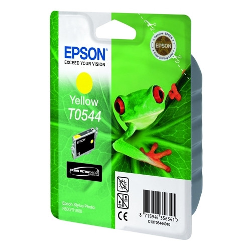 Epson T0544 cartouche d'encre jaune (d'origine) C13T05444010 022730 - 1