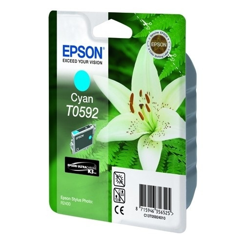 Epson T0592 cartouche d'encre cyan (d'origine) C13T05924010 901941 - 1