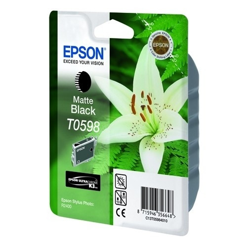 Epson T0598 cartouche d'encre noire mate (d'origine) C13T05984010 901945 - 1