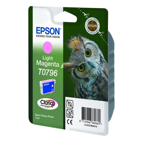 Epson T0796 cartouche d'encre magenta clair (d'origine) C13T07964010 902461 - 1