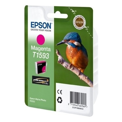 Epson T1593 cartouche d'encre magenta (d'origine) C13T15934010 902006 - 1