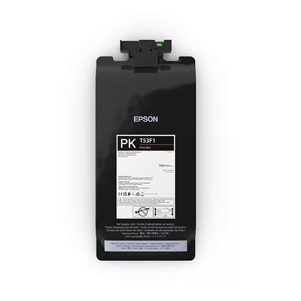 Epson T53F1 cartouche d'encre (d'origine) - noir photo C13T53F100 024210 - 1